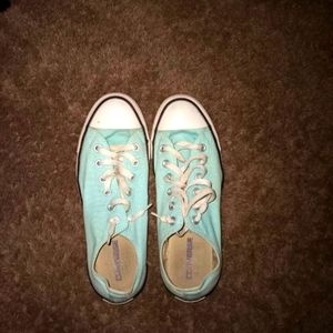 Turquoise Converse